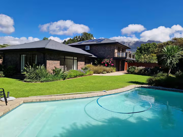 Green Paradiso house from the pool side